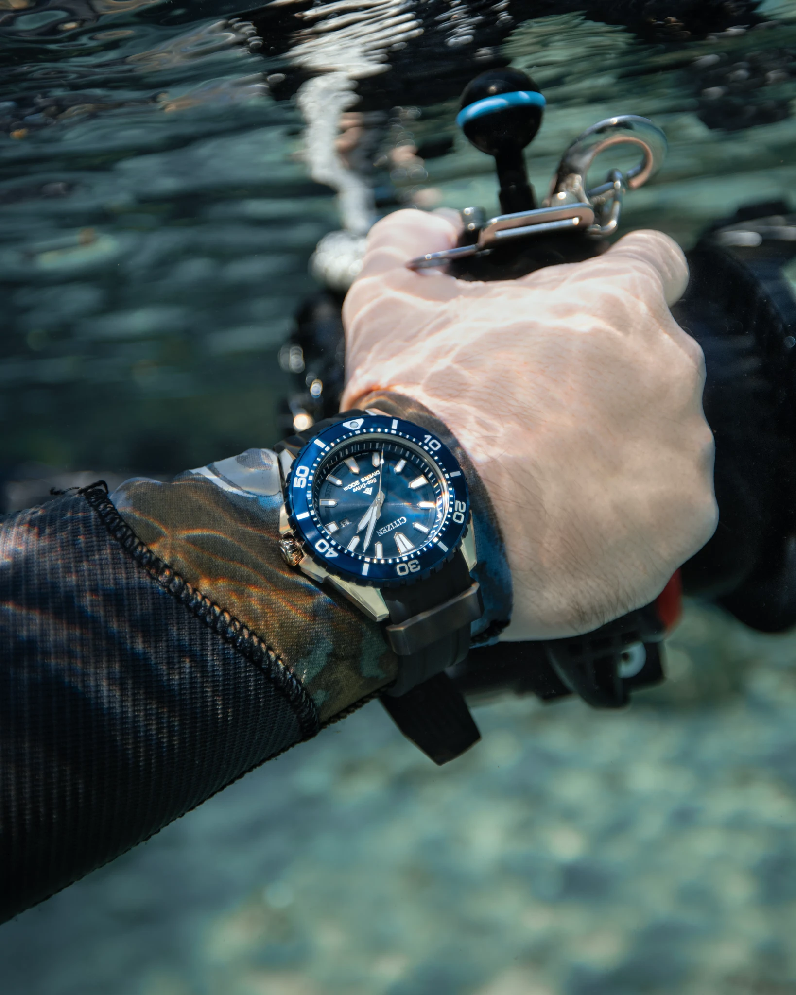 Promaster Dive Blue Dial Polyurethane Strap BN0196-01L | CITIZEN